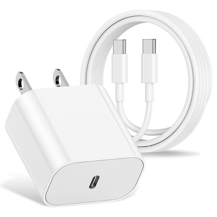 Fast Charging USB-C Power Adapter & Cable Set