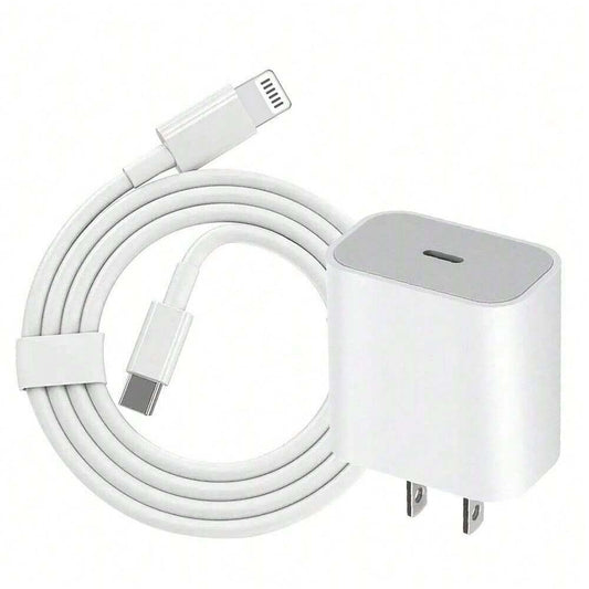 Fast Charging USB-C Power Adapter & Cable Set